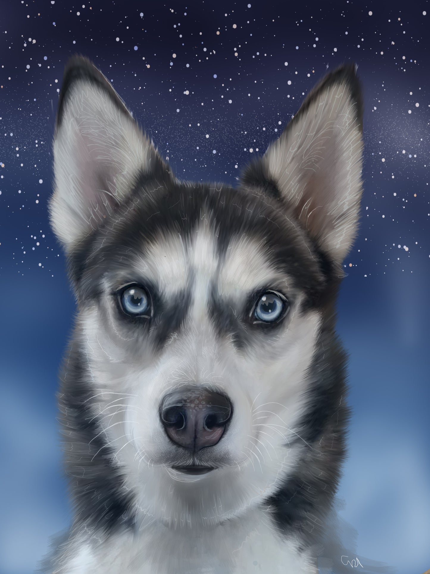 Your Pet Painted - Canvas by Cameo Anderson
