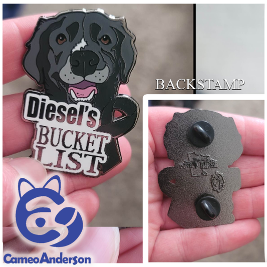 Diesel's Bucket List Pin || Cameo Anderson - Cassandra Severson