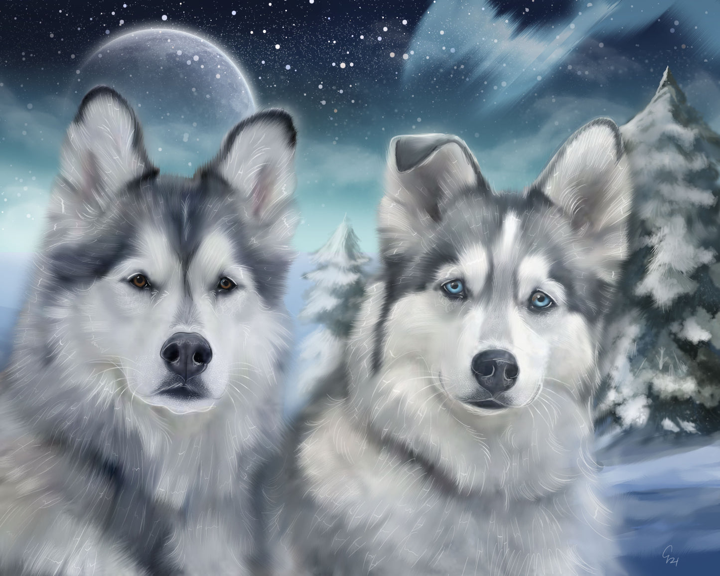 Your Pet Painted - Canvas by Cameo Anderson