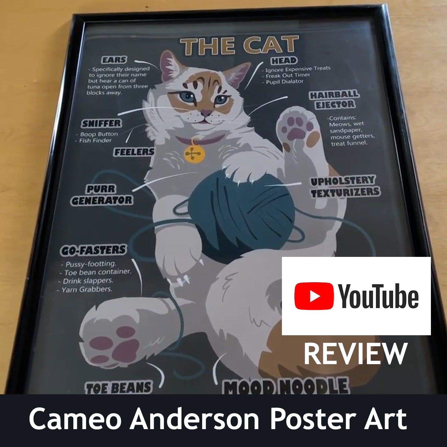 Load video: A client bought a poster and reviewed it with video showing the quality. That was awesome of her. I didn&#39;t ask for it, so that is more valuable. Thank you for looking.