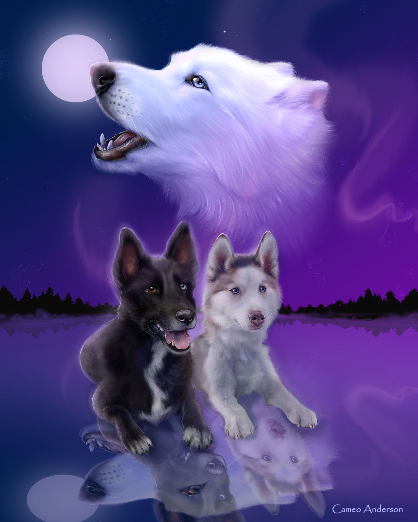 Your Pet Painted - Canvas by Cameo Anderson