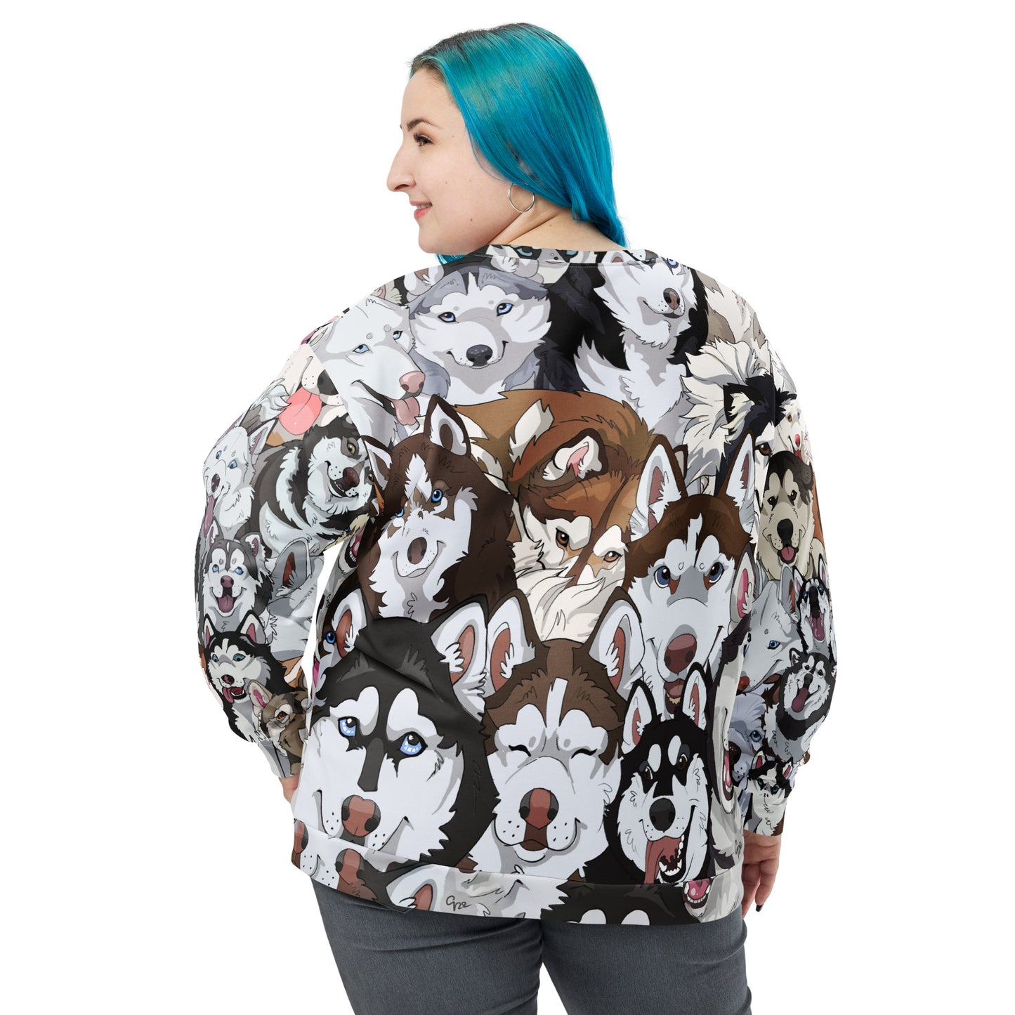 Cartoon SnowDog Sweater - great gift || Cameo Anderson