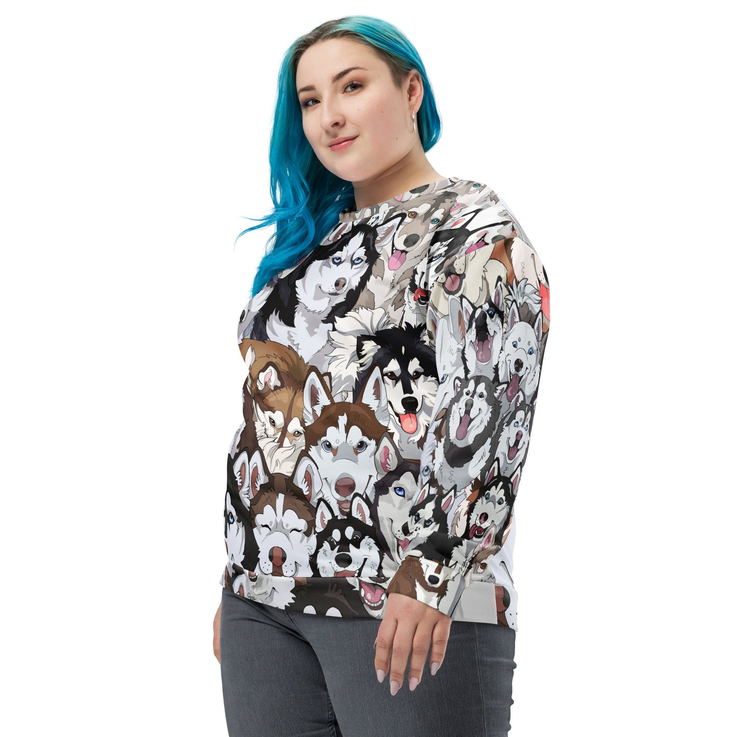 Cartoon SnowDog Sweater - great gift || Cameo Anderson