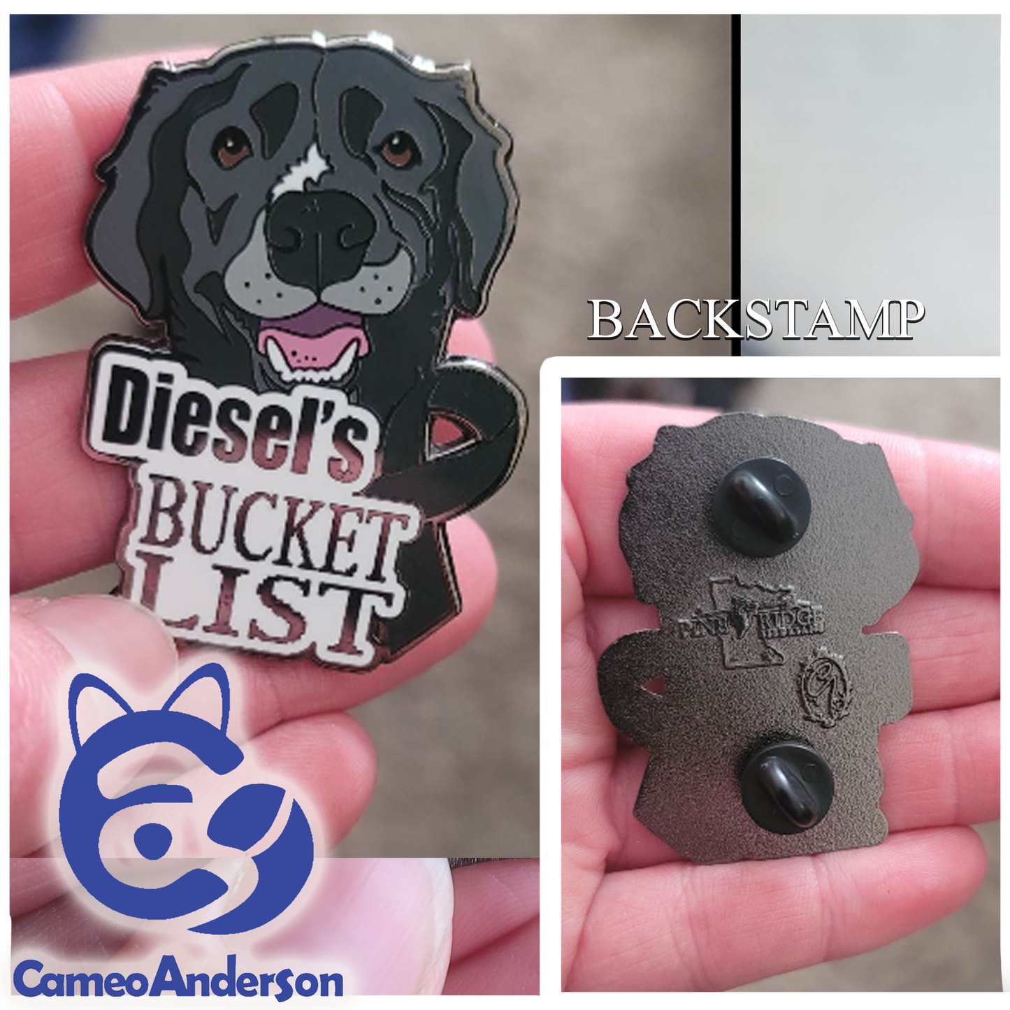 Diesel's Bucket List Pin || Cameo Anderson - Cassandra Severson